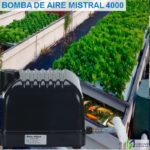 Bomba de aire para hidroponia Mistral 4000