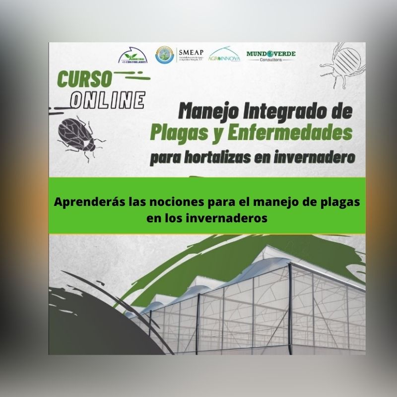 Curso para el manejo de plagas en invernaderos. Cortesía de: Mundo Verde Paraguay.