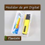 Kit medidor de pH digital para líquidos. Cortesía de: Plantate.