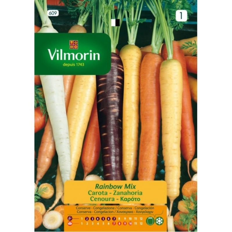 Vilmorin agroshow listo p2 semillas de zanahoria