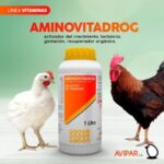 Suplemento vitamínico para aves. Cortesía de: Avipar.