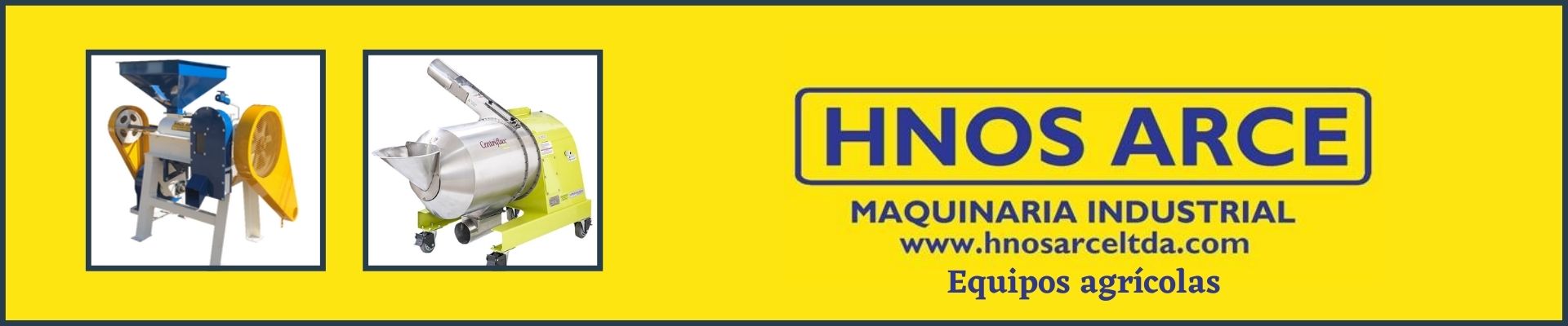 Banner Maquinaria Industrial Hnos Arce