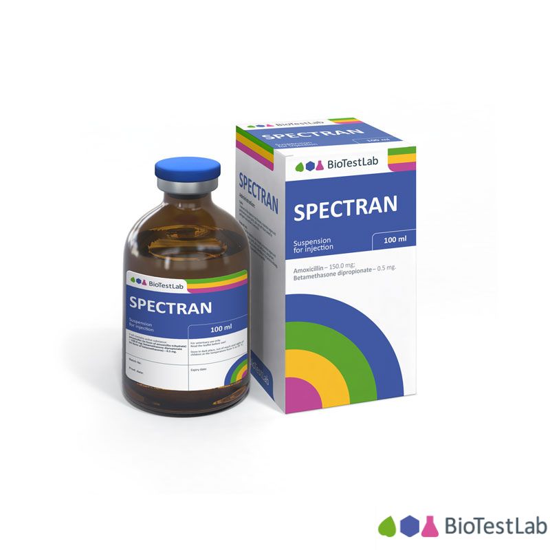 Antibiótico Inyectable Spectran - Biotestlab