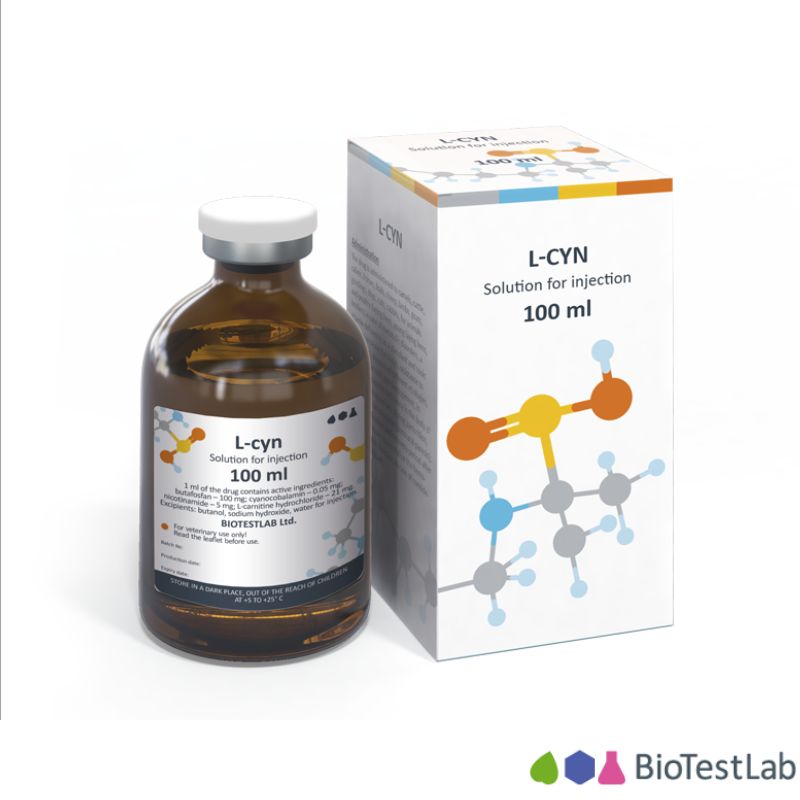 Complejo vitamínico L-CYN - Biotestlab