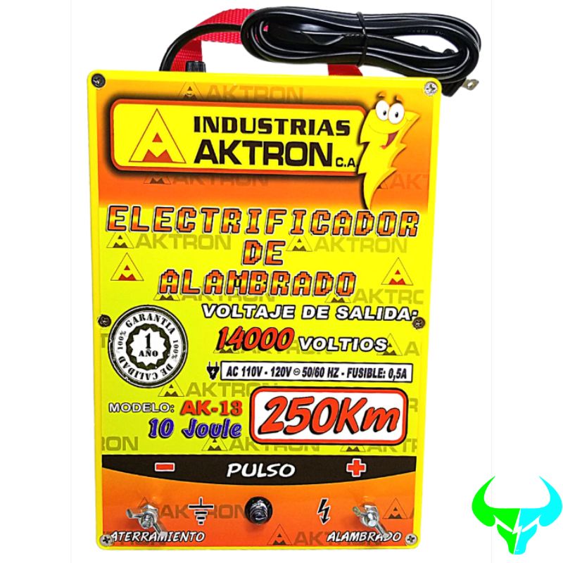 Electrificador AKTRON 14000 voltios - New Farmer Power