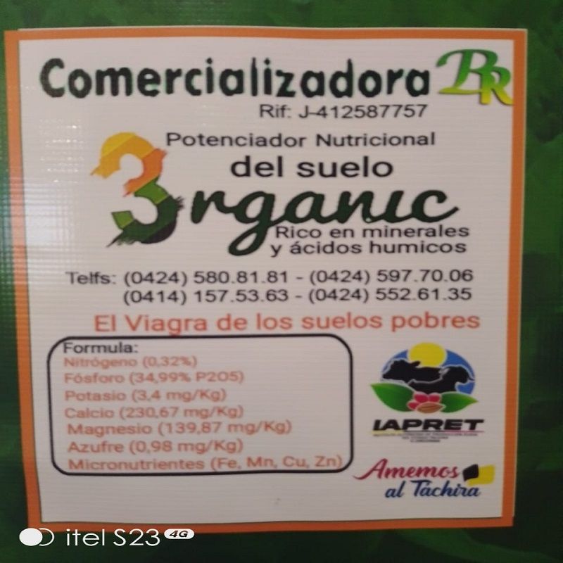 Fertilizante mineral Triple Organic - Comercializadora BR